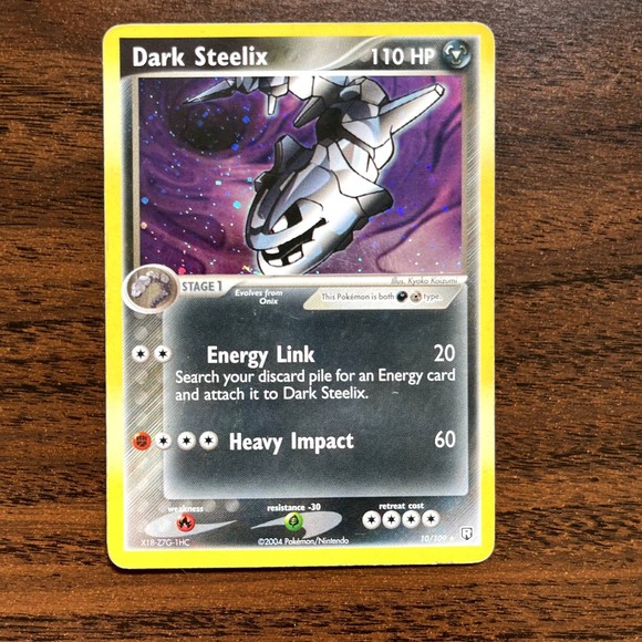 Holo Rare Dark Steelix - Picture 1 of 4